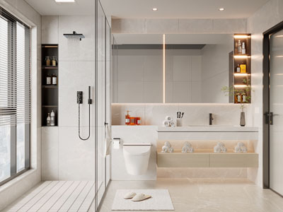 现代洗手间、卫浴间