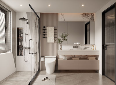 现代洗手间、卫浴间