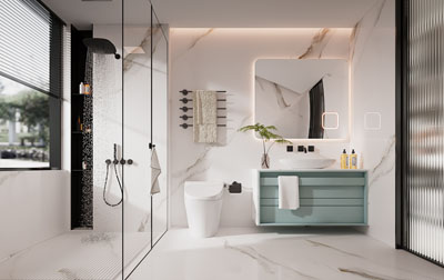 现代洗手间、卫浴间