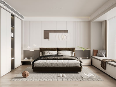 现代卧室