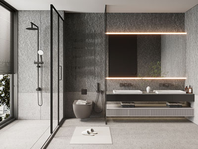 现代卫浴间、洗手间