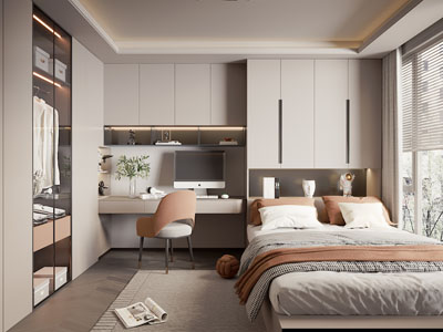 现代榻榻米卧室