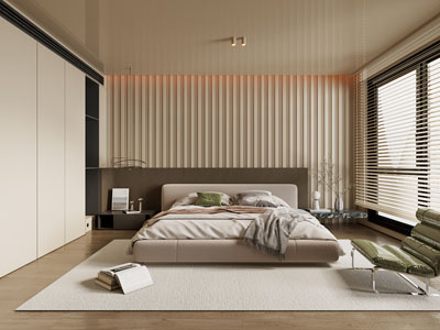 现代卧室