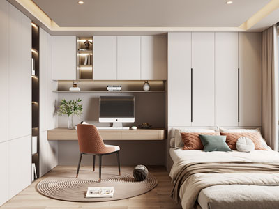 现代榻榻米卧室