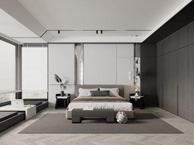 现代卧室