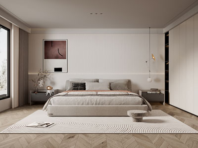 现代卧室