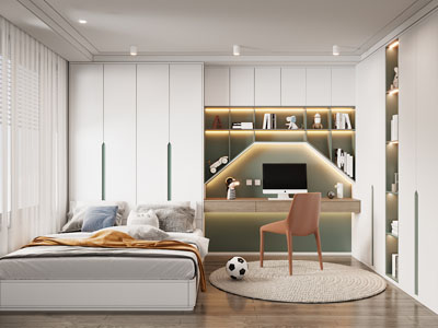 现代榻榻米卧室