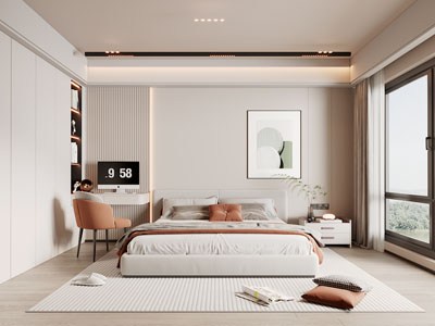 现代卧室