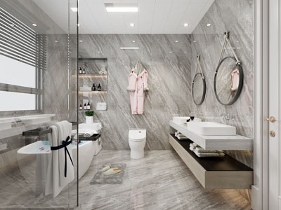 现代卫浴间、洗手间