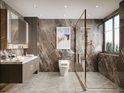 新中式卫浴间、洗手间