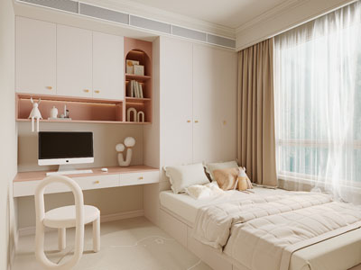 现代奶油风卧室、儿童房