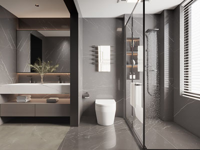 现代卫浴间、洗手间