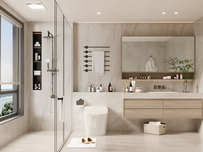 现代洗手间、卫浴间