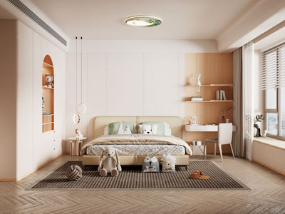 现代卧室、儿童房、公主房