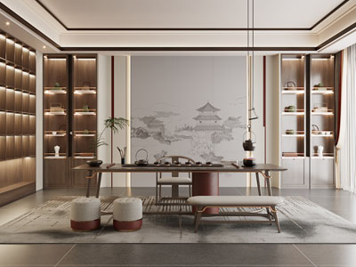新中式茶室