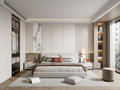 现代卧室