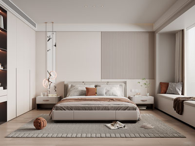 现代卧室