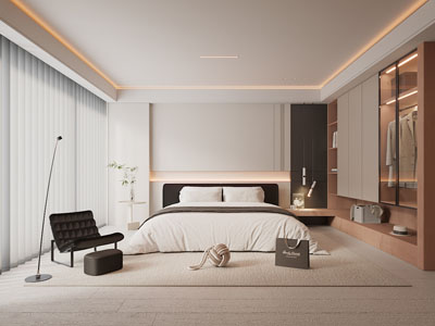 现代卧室