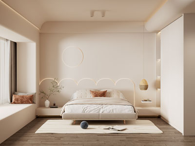 侘寂风卧室、儿童房