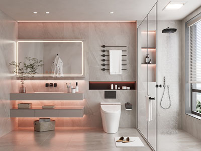 现代卫浴间、洗手间