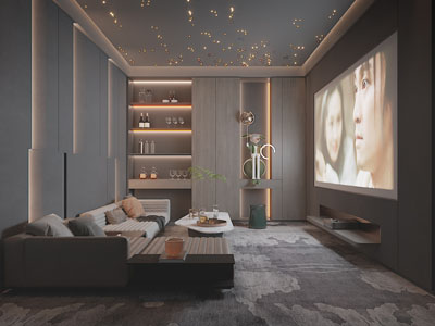 现代影音室、视听室