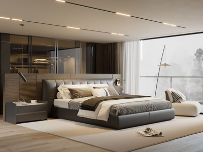 现代卧室