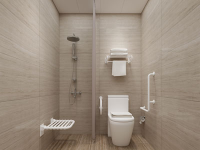 现代卫浴间、洗手间