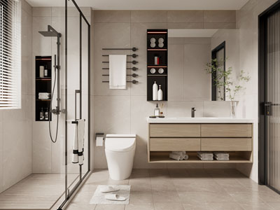 现代卫浴间、洗手间