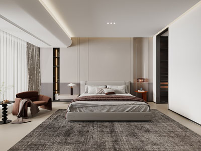 现代卧室