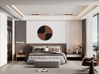 现代卧室
