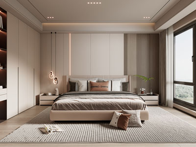 现代卧室