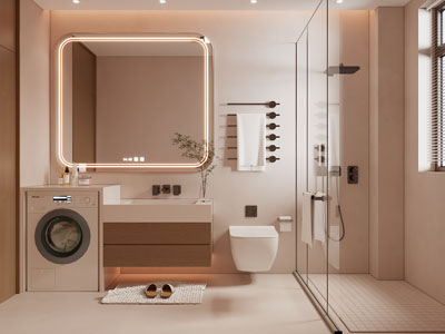 现代卫浴间、洗手间