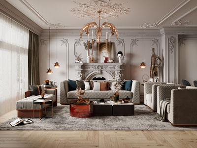 法式客厅