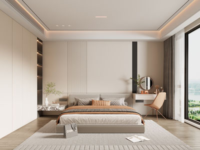 现代轻奢卧室