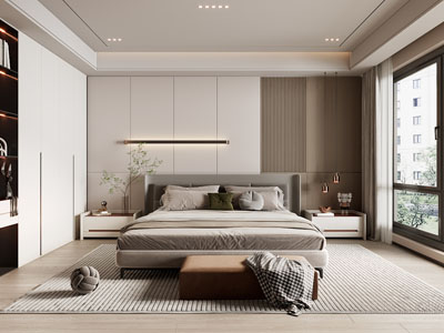 现代卧室