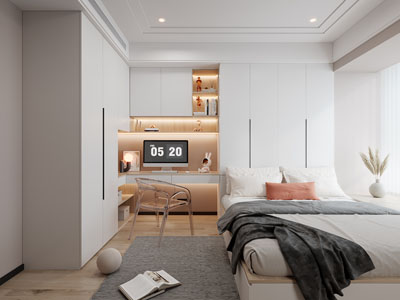 现代榻榻米卧室