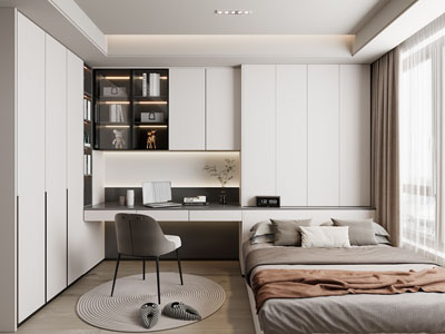 现代榻榻米卧室