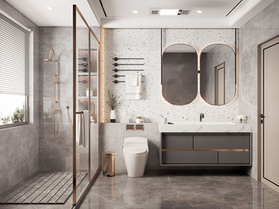 现代轻奢洗手间、卫浴间