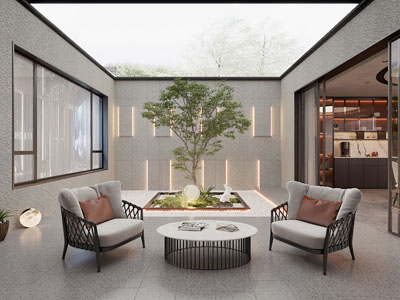 现代阳台、露台