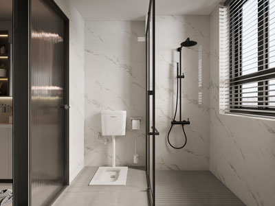 现代卫浴间、洗手间