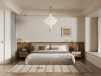 侘寂风卧室