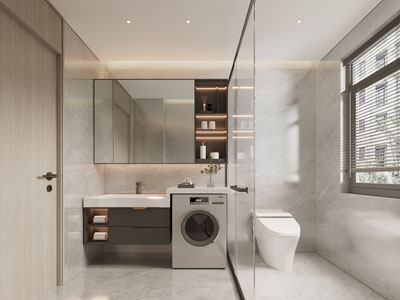 现代洗手间、卫浴间