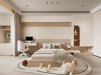 侘寂风卧室、儿童房