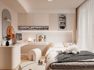 侘寂风卧室、儿童房