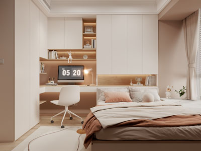 现代榻榻米卧室