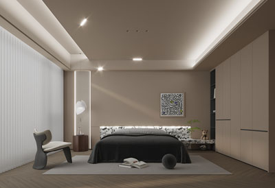 现代卧室
