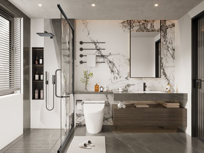 现代卫浴间、洗手间