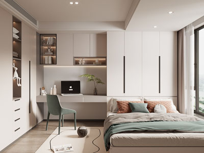 现代榻榻米卧室