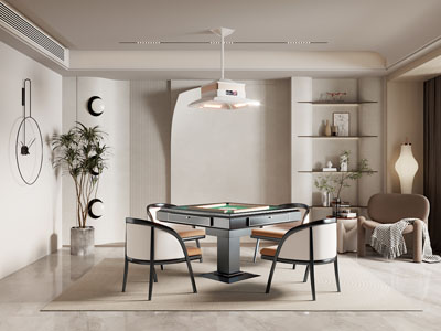 侘寂风麻将娱乐休闲室