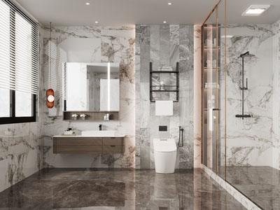 现代卫浴间、洗手间